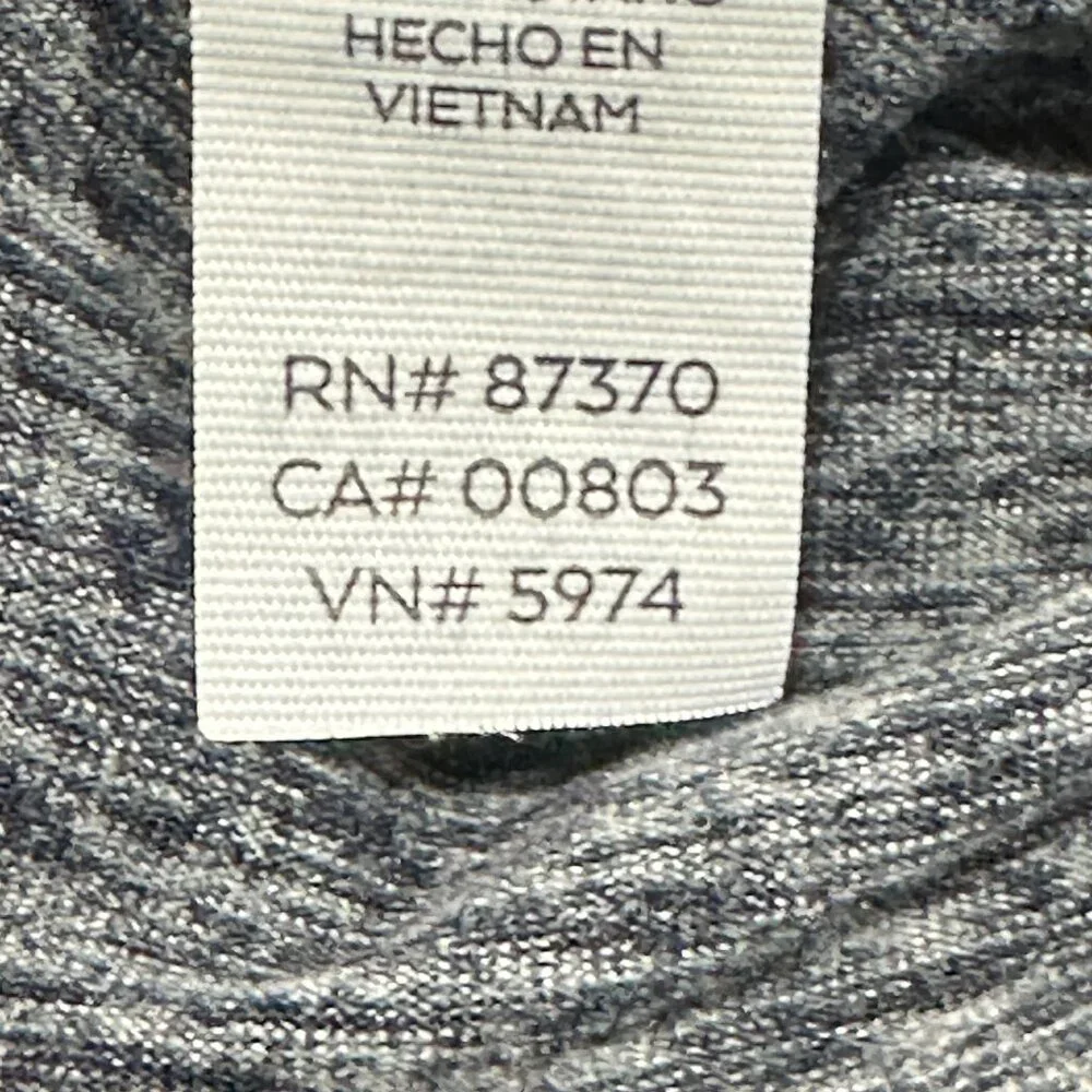 ALO Yoga Grey High Waist Ribbed Knit‎ Lounge Leggings Ruched Small Dance Workout
